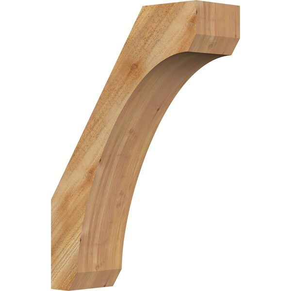 Ekena Millwork 6"W x 18"D x 26"H Legacy Rough Sawn Knee Brace, Western Red Cedar BRC06X18X26LEC00RWR - main